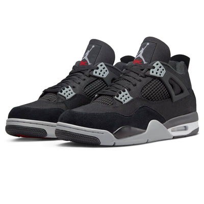 AJ4 Retro SE Black Canvas