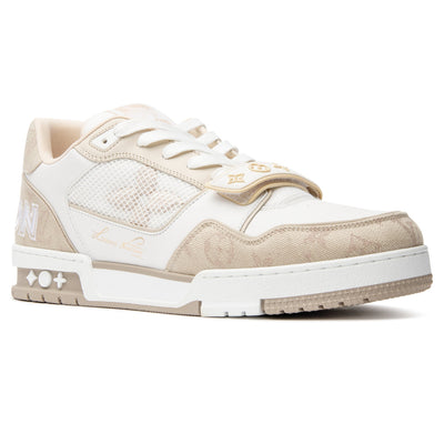 L-V Monogram Beige Sneaker