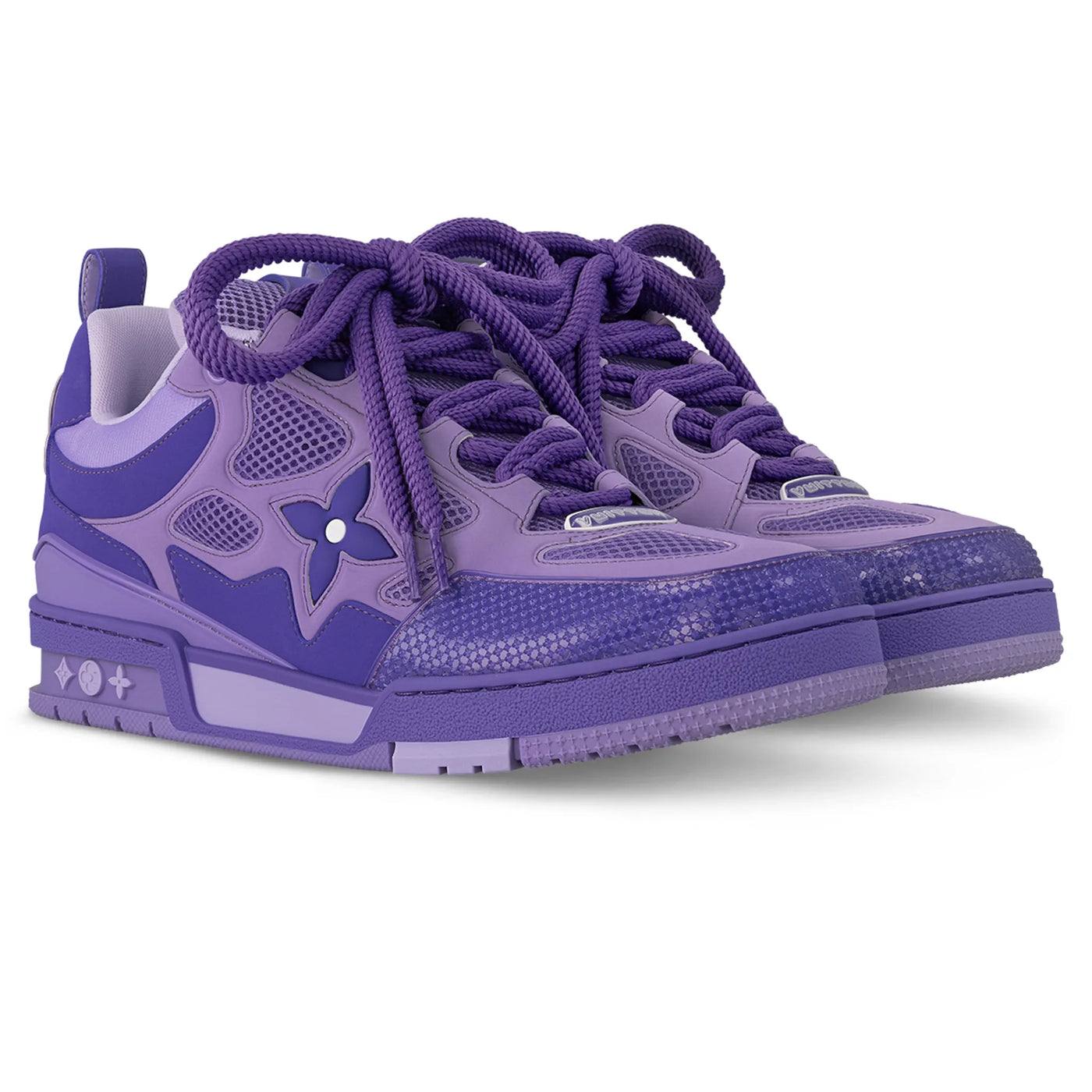 L-V Skate Monogram Purple