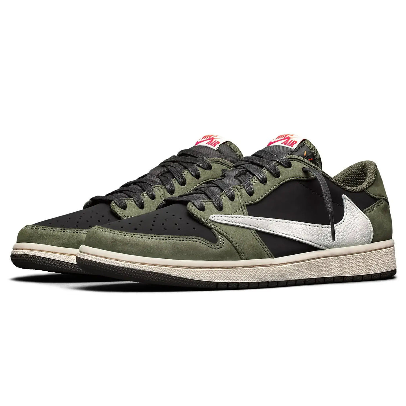 Travis  x AJ 1 Low OG Black Olive