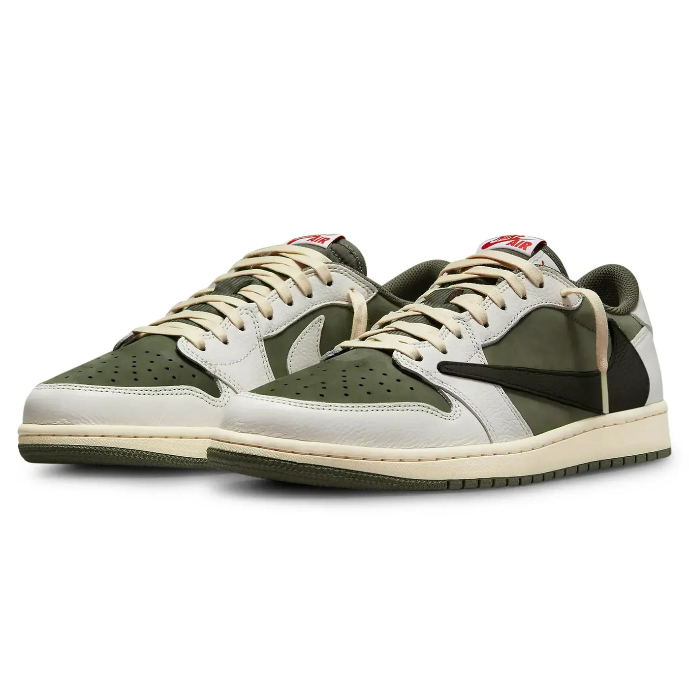 Travis  x AJ 1 Low OG Medium Olive