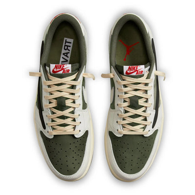 Travis  x AJ 1 Low OG Medium Olive