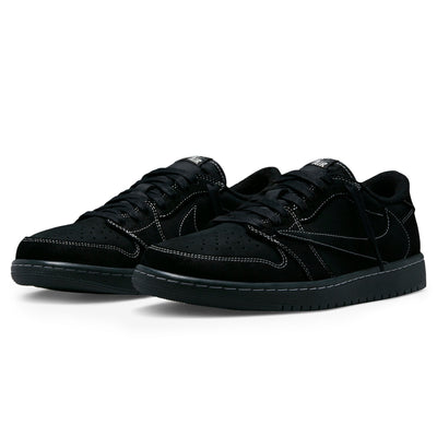 Travis  x AJ 1 Low OG SP Black Phantom